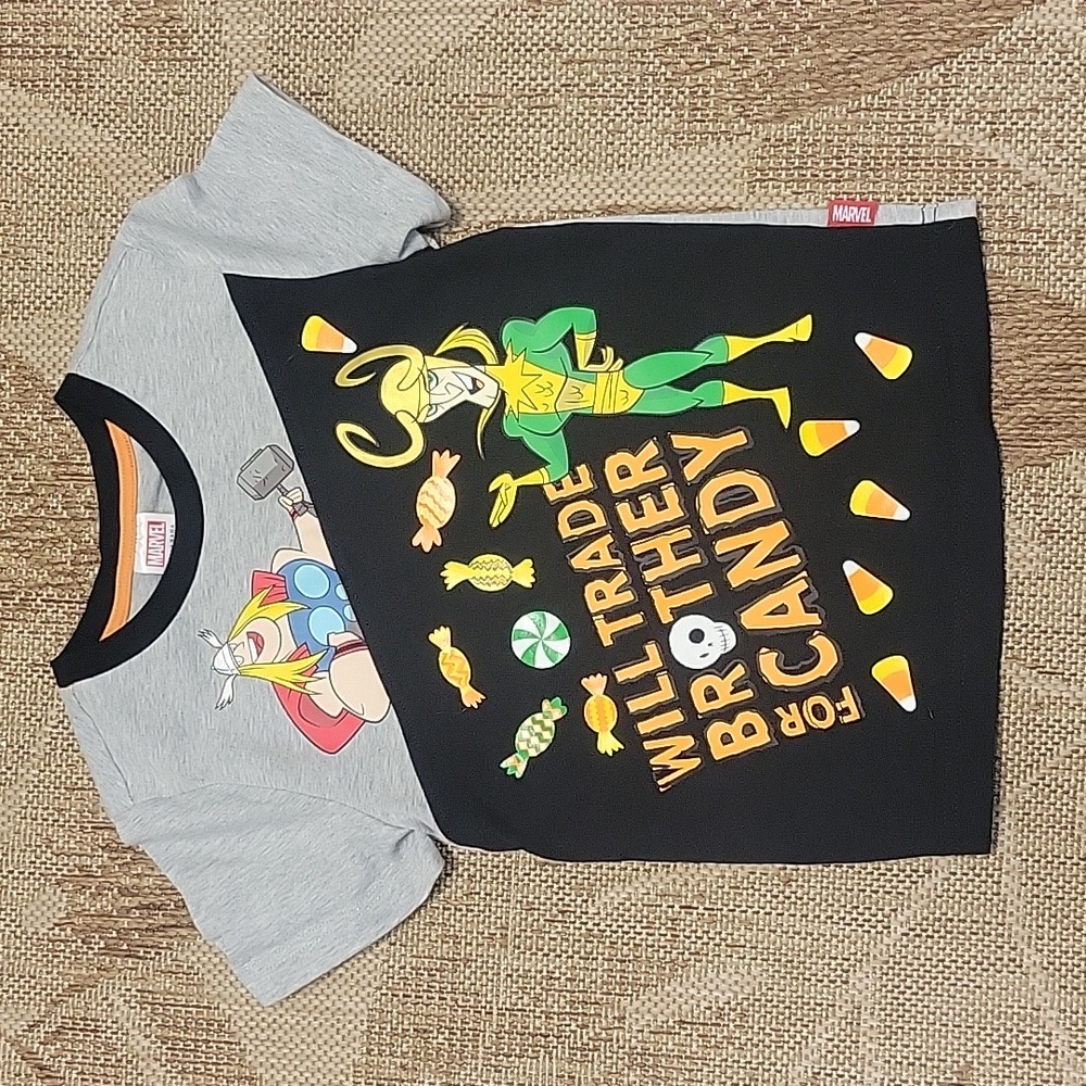 Marvel halloween tee - Thor and Loki